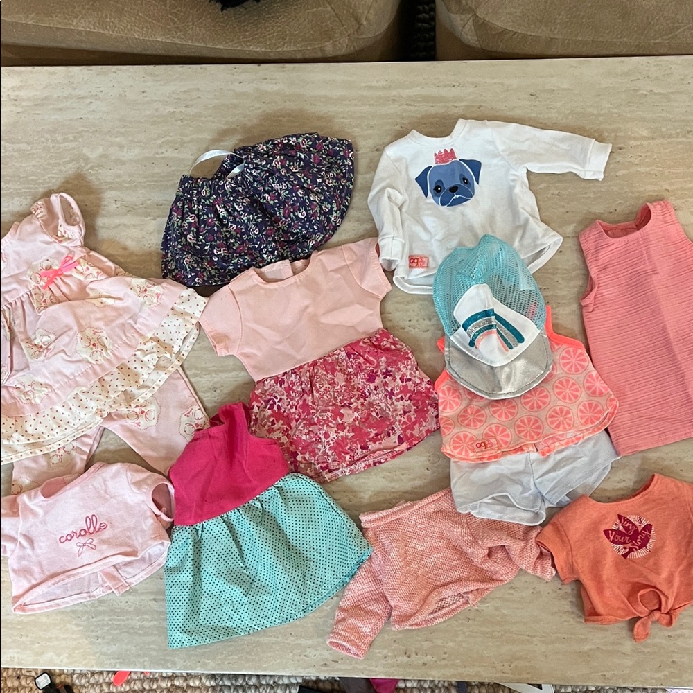Adorable Our Generation Girl Clothing Bundle fits American Girl dolls - Picture 2 of 6